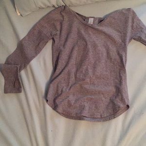 Kids long sleeve shirt with rainbow thing on back